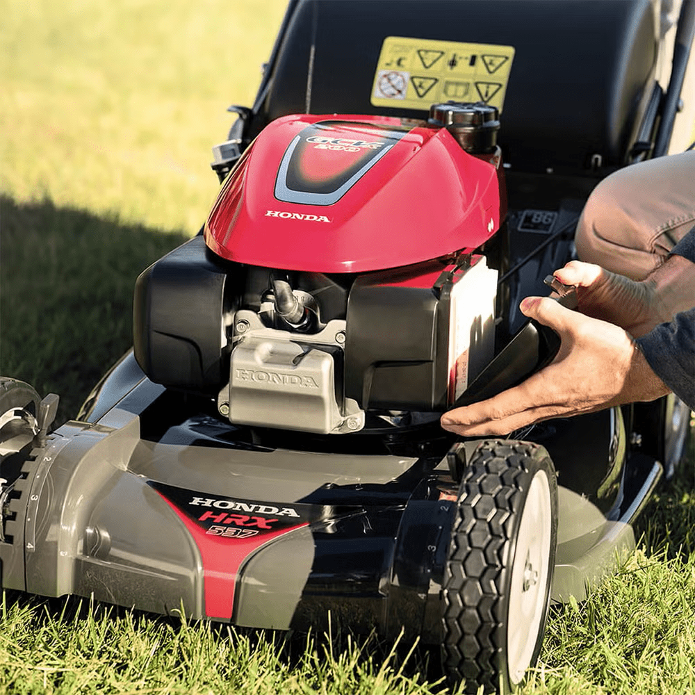 Honda HRX 537 HY 53cm (21") 4 Wheel Hydrostatic Roto Stop Mower with Versamow Mulch System - Mulching - Country Mower Centre