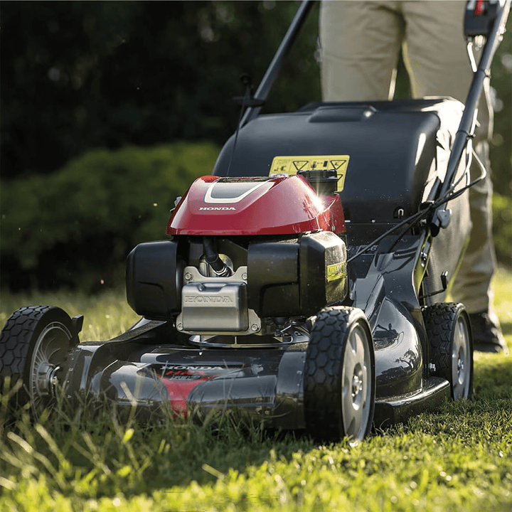 Honda HRX 537 HY 53cm (21") 4 Wheel Hydrostatic Roto Stop Mower with Versamow Mulch System - Mulching - Country Mower Centre