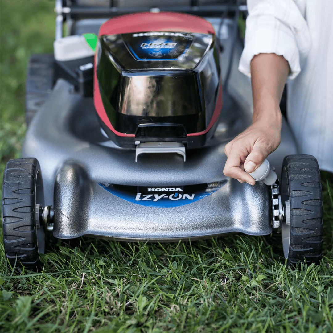 Honda Izy 466 XB 46cm (18") Steel Deck Cordless Push Mower Kit with Versamow - Lawn Mowers - Country Mower Centre