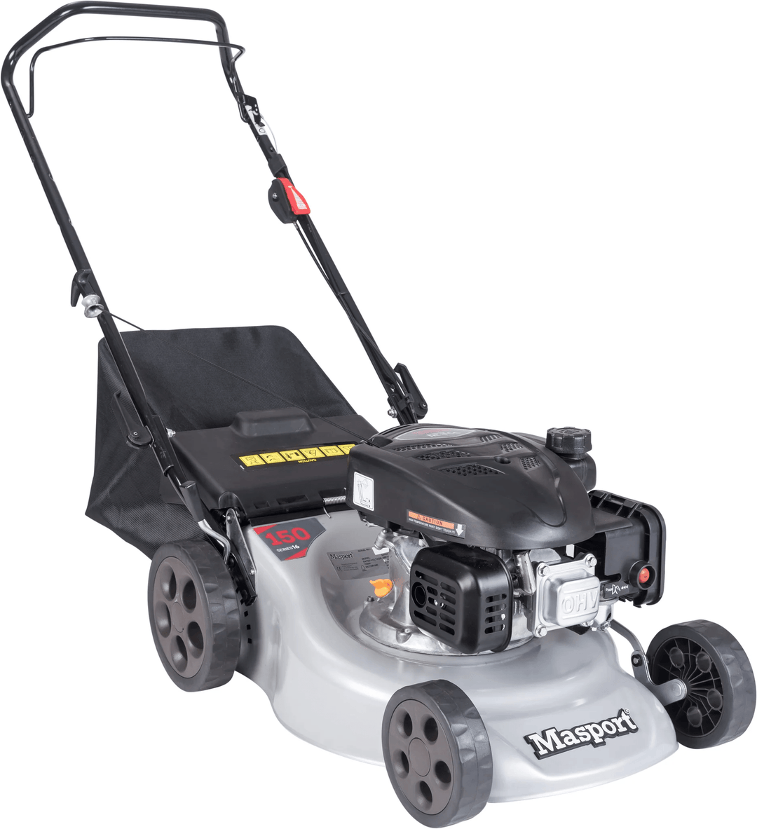 Masport 150 ST Loncin Steel Deck 42cm (17") Push Mower - Lawn Mowers - Country Mower Centre