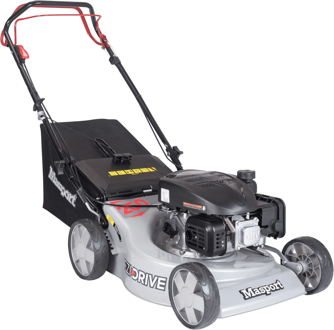 Masport 250 ST SP Loncin Combo Steel Deck 46cm (18") Self Propelled Mower - Lawn Mowers - Country Mower Centre