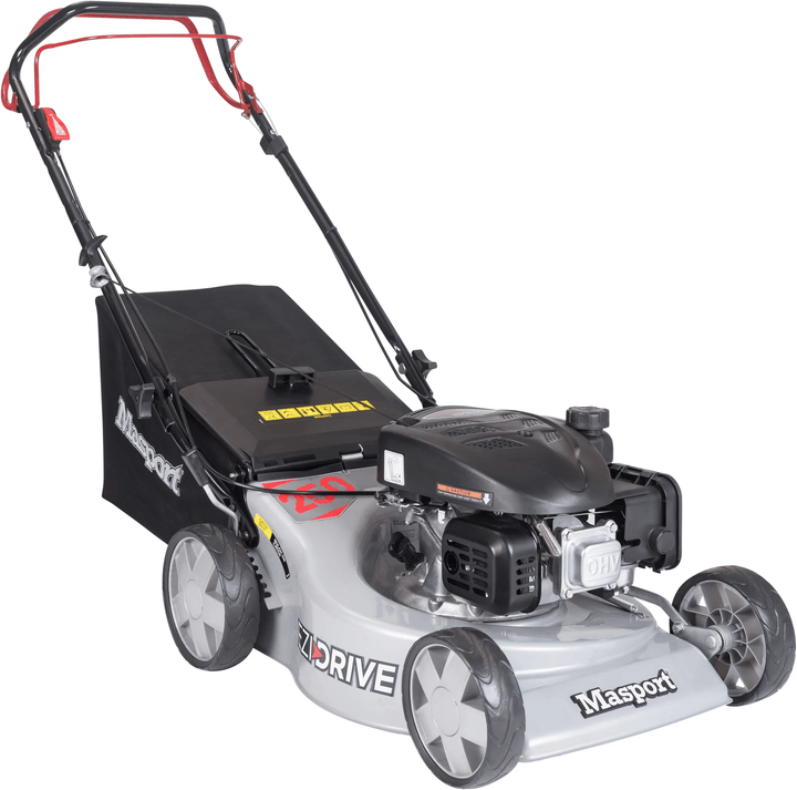 Masport 250 ST SP Loncin Combo Steel Deck 46cm (18") Self Propelled Mower - Lawn Mowers - Country Mower Centre