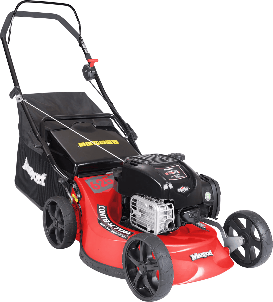 Masport Contractor 625 Aluminium Deck 48cm (19") Push Mower - Garden Tractors - Country Mower Centre