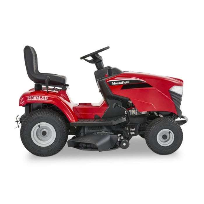 Mountfield 1538M SD 98cm (38") 5 Speed Side Discharge Lawn Tractor - Garden Tractors - Country Mower Centre