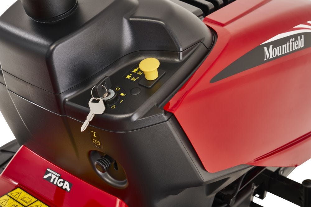 Mountfield MTF98M SD 98cm (38") 5 Speed Side Discharge Lawn Tractor - Garden Tractors - Country Mower Centre