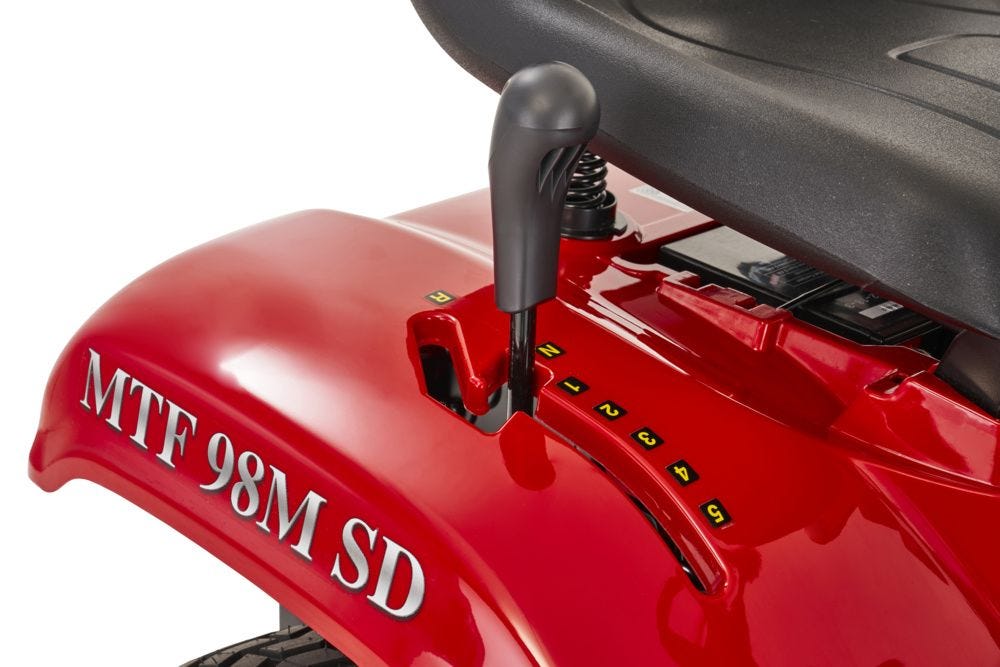 Mountfield MTF98M SD 98cm (38") 5 Speed Side Discharge Lawn Tractor - Garden Tractors - Country Mower Centre