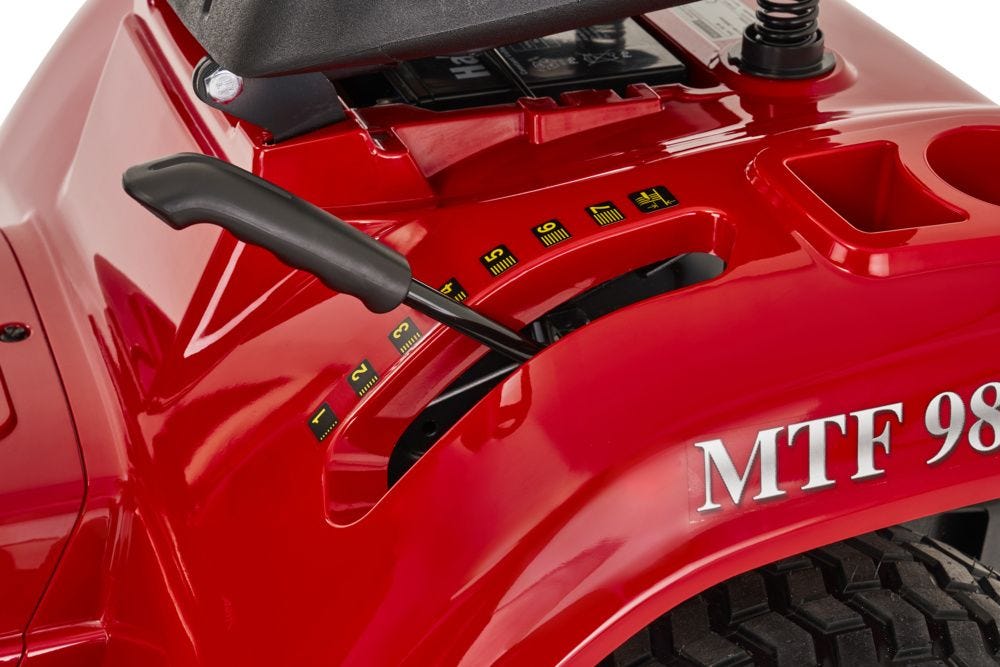 Mountfield MTF98M SD 98cm (38") 5 Speed Side Discharge Lawn Tractor - Garden Tractors - Country Mower Centre
