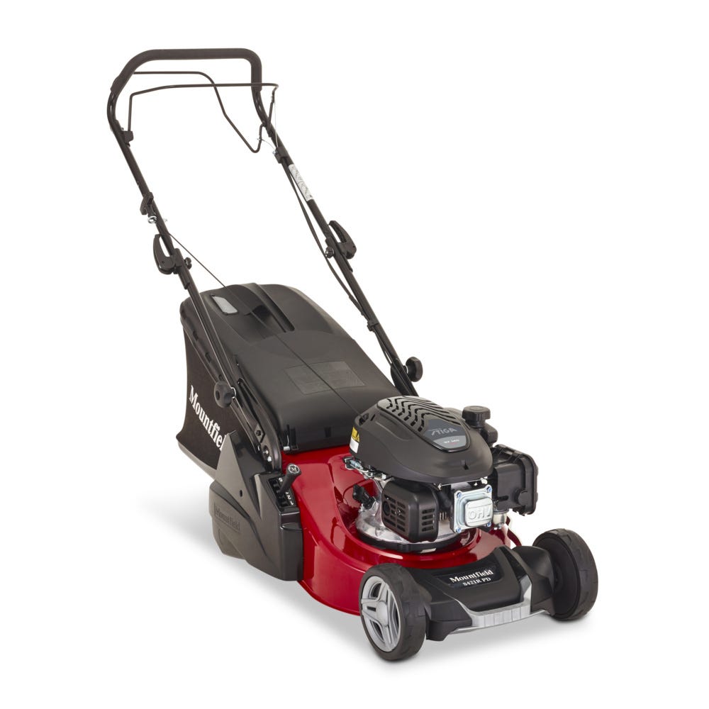Mountfield S421R PD 41cm (16") Rear-Roller Self-Propelled Petrol Lawn Mower - Lawn Mowers - Country Mower Centre