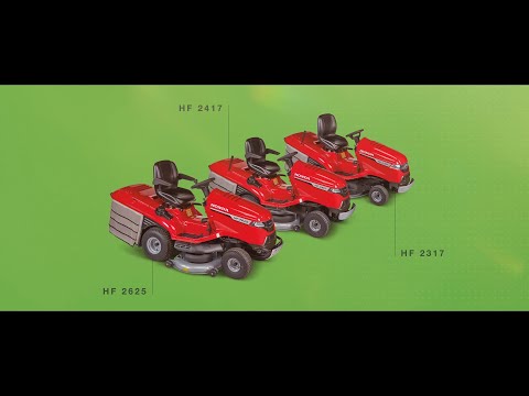 Honda HF 2625 HTE 122cm (48") Premium Lawn Tractor with Versamow Mulching and Electric Empty