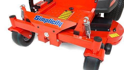 Simplicity Courier SZT275 122cm (48") Side Discharge Zero Turn Tractor - Garden Tractors - Country Mower Centre
