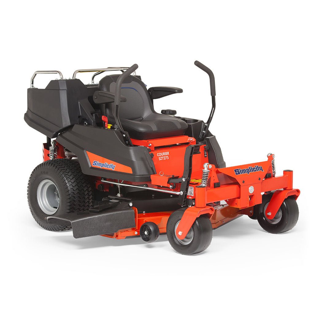 Simplicity Courier SZT275 122cm (48") Side Discharge Zero Turn Tractor - Garden Tractors - Country Mower Centre