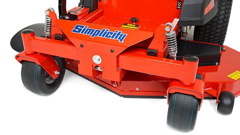 Simplicity Courier SZT350 132cm (52") Side Discharge Zero Turn Tractor - Garden Tractors - Country Mower Centre