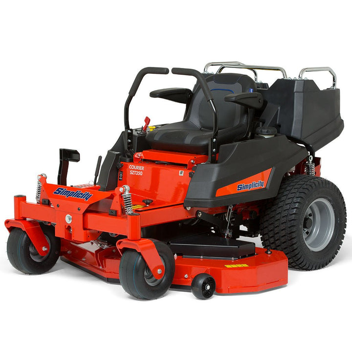 Simplicity Courier SZT350 132cm (52") Side Discharge Zero Turn Tractor - Garden Tractors - Country Mower Centre