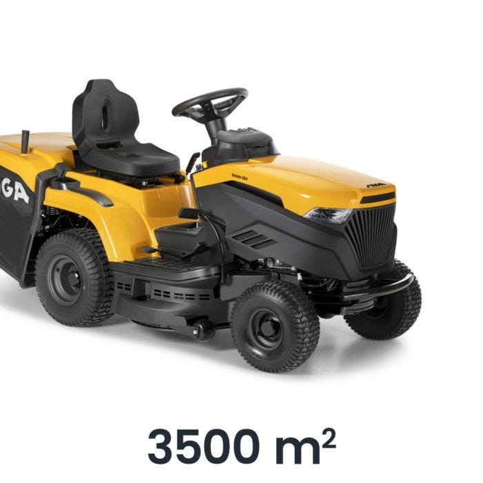 Stiga Estate 384 84cm (33") Hydrostatic Rear Collect Lawn Tractor - Garden Tractors - Country Mower Centre