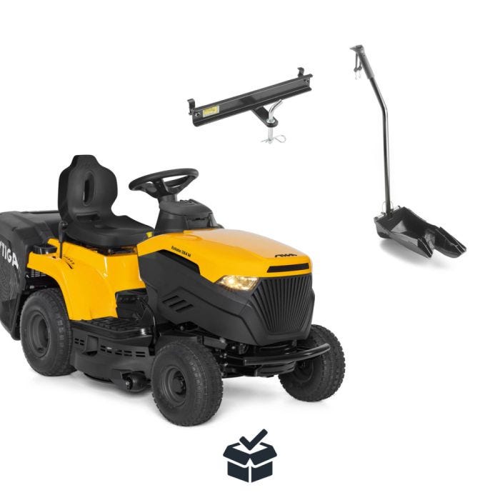 Stiga Estate 384M 84cm (33") 5 Speed Rear Collect Lawn Tractor - Garden Tractors - Country Mower Centre