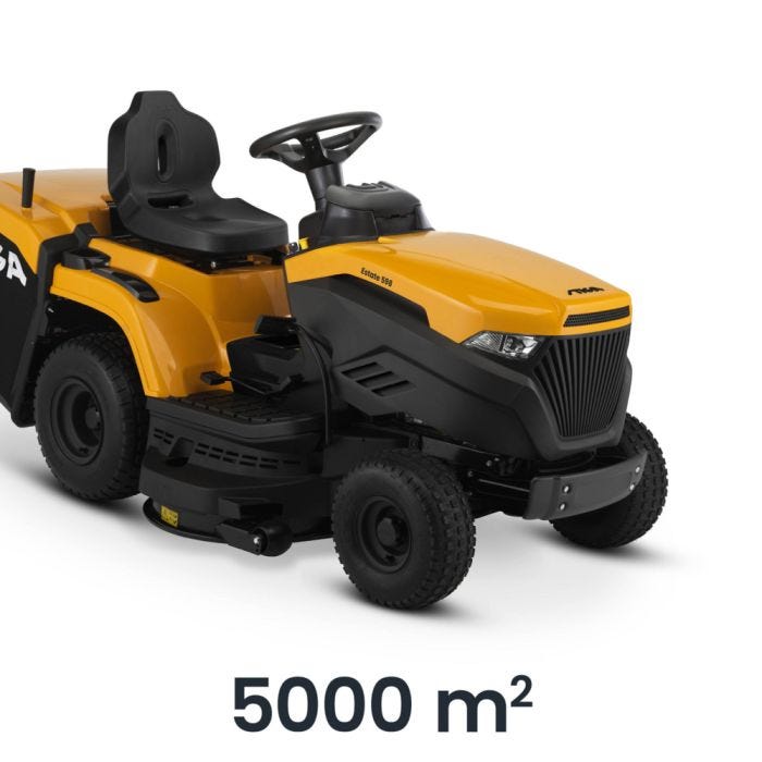 Stiga Estate 598 98cm (38") Hydrostatic Rear Collect Lawn Tractor - Garden Tractors - Country Mower Centre