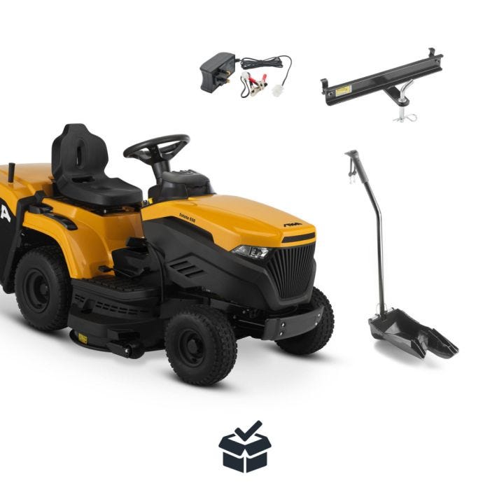 Stiga Estate 598 98cm (38") Hydrostatic Rear Collect Lawn Tractor - Garden Tractors - Country Mower Centre