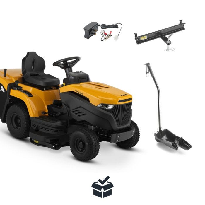 Stiga Estate 598W 98cm (38") Hydrostatic Rear Collect Lawn Tractor - Garden Tractors - Country Mower Centre
