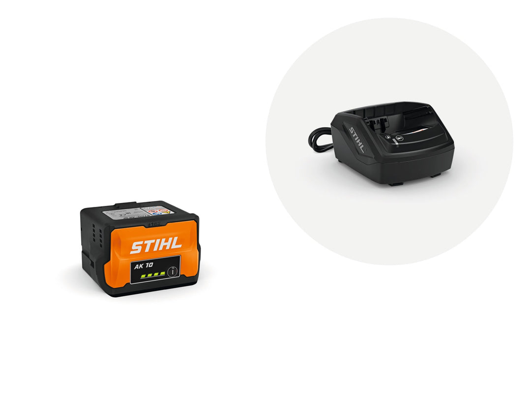STIHL AK 10 + AL 101 Starter Set - Batteries & Chargers - Country Mower Centre
