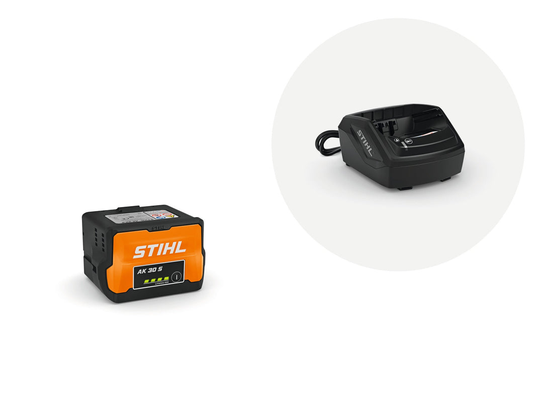 STIHL AK 30 S + AL 101 Starter Set - Batteries & Chargers - Country Mower Centre