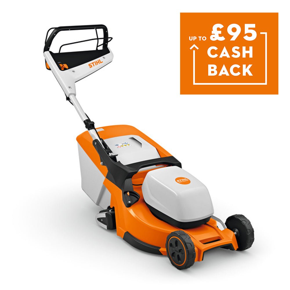 Stihl RMA 448 RV 46cm (18") Cordless Battery Self-Propelled Rear Roller Lawn Mower - Lawn Mowers - Country Mower Centre