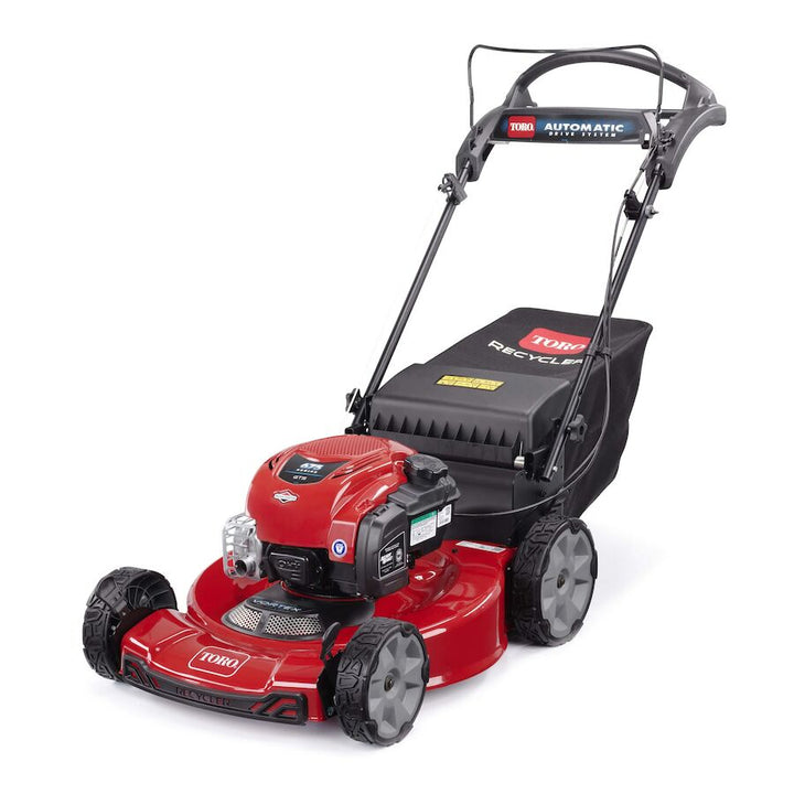 Toro S55A 55cm (22") Steel Deck Recycler Mower with Auto Drive - Lawn Mowers - Country Mower Centre