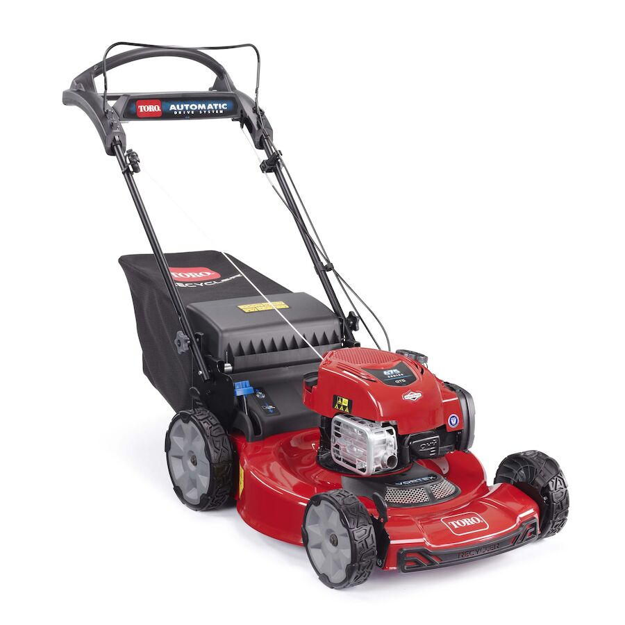 Toro S55A 55cm (22") Steel Deck Recycler Mower with Auto Drive - Lawn Mowers - Country Mower Centre