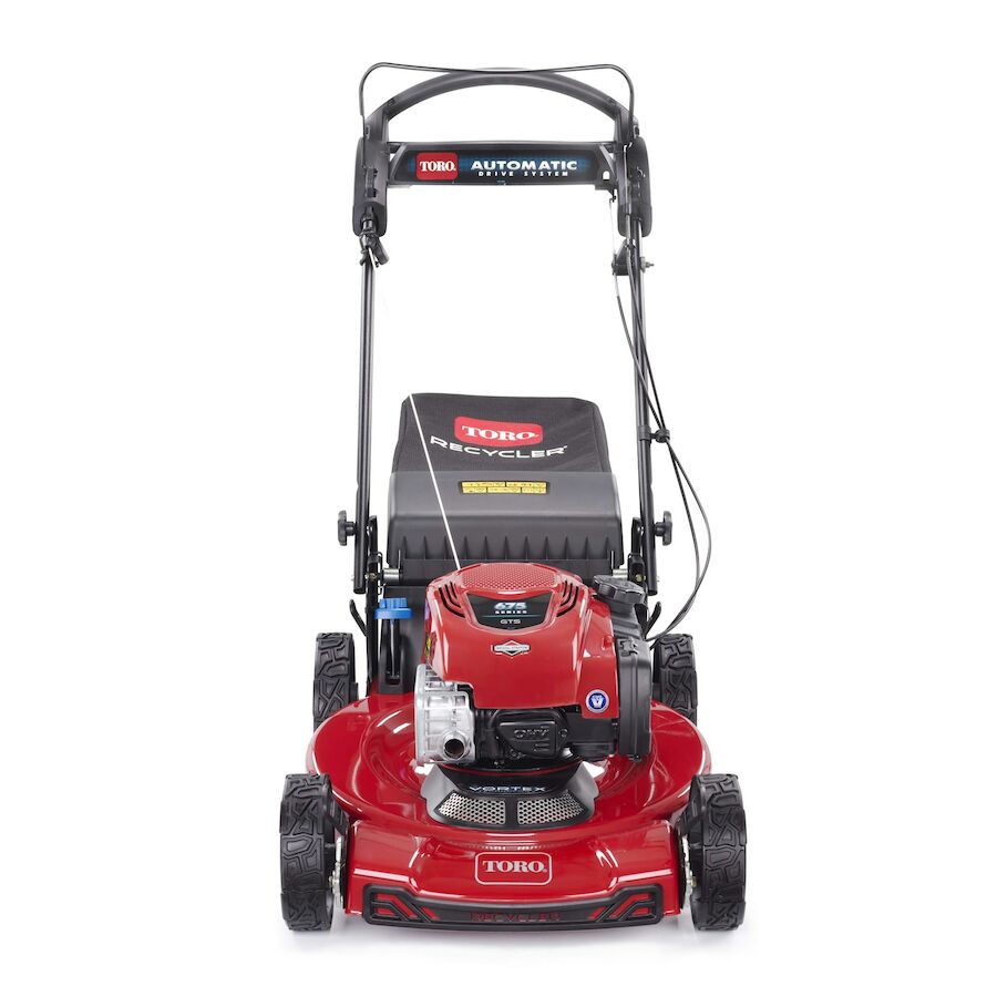 Toro S55A 55cm (22") Steel Deck Recycler Mower with Auto Drive - Lawn Mowers - Country Mower Centre
