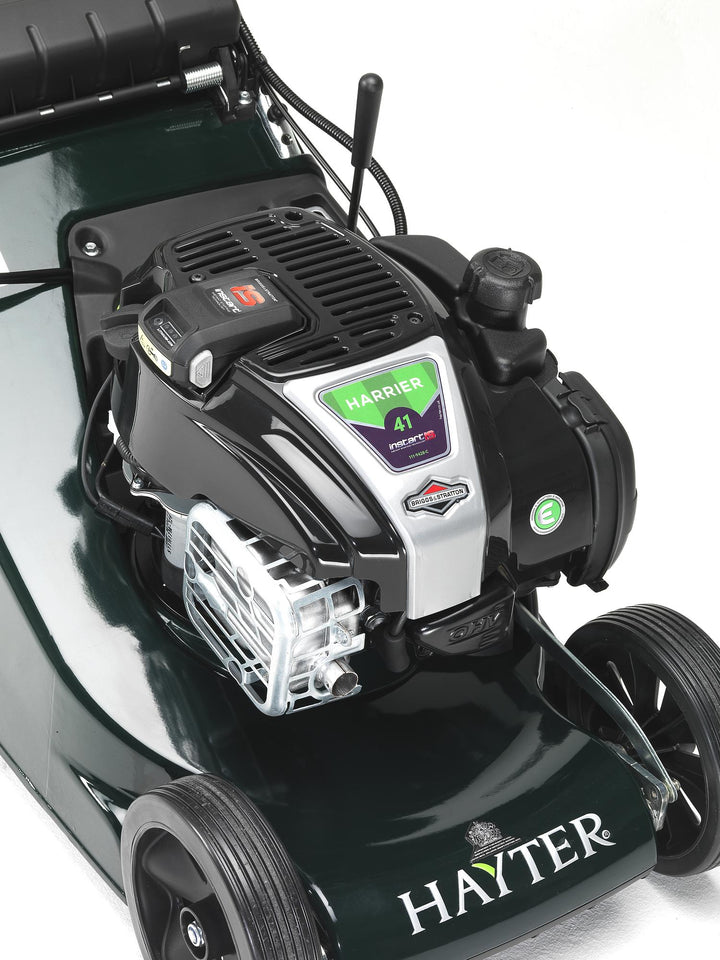 Hayter Harrier 41 Autodrive Electric InStart Variable Speed Rear Roller Lawn Mower - Lawn Mowers - Country Mower Centre